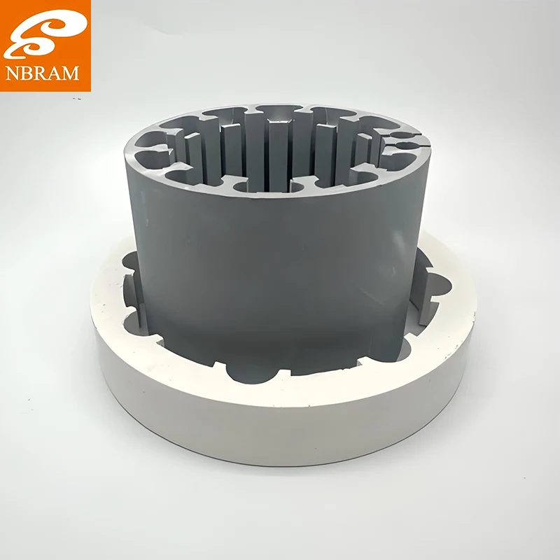 แหวนซีลเซรามิก ซิลิคอนคาร์ไบด์ แหวนซีลซิลิกอนคาร์ไบด์ ชิ้นส่วนโครงสร้างเซรามิก