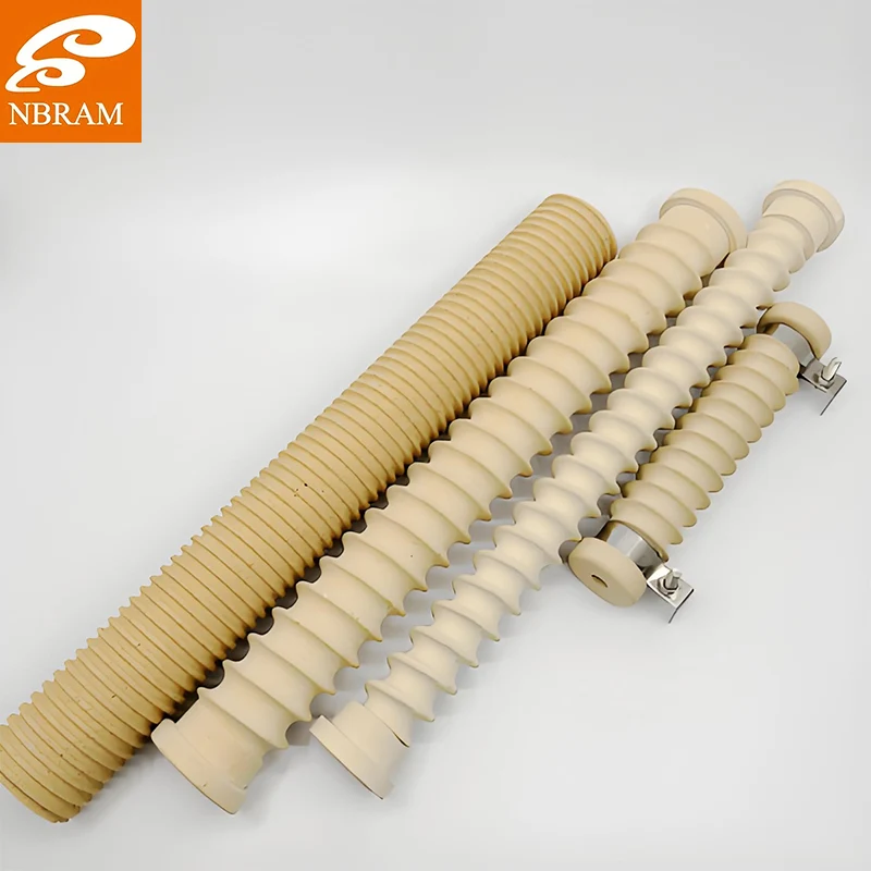 ตัวต้านทานแบบเซรามิก ตัวต้านทานแบบบาดแผลแบบลวด Cordierite แบบเซรามิก